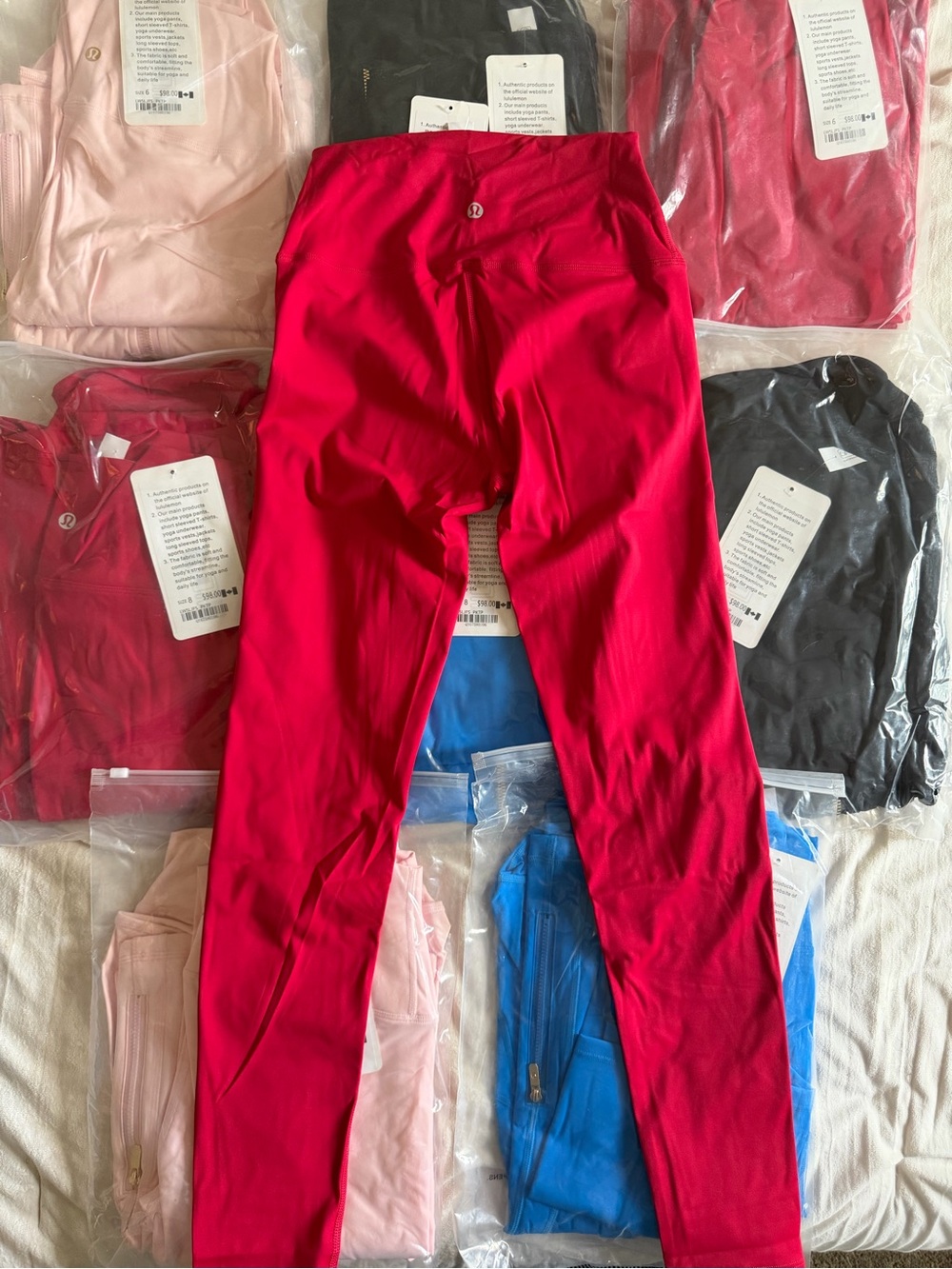 Red Matching Lulu Set - Picture 4 of 4